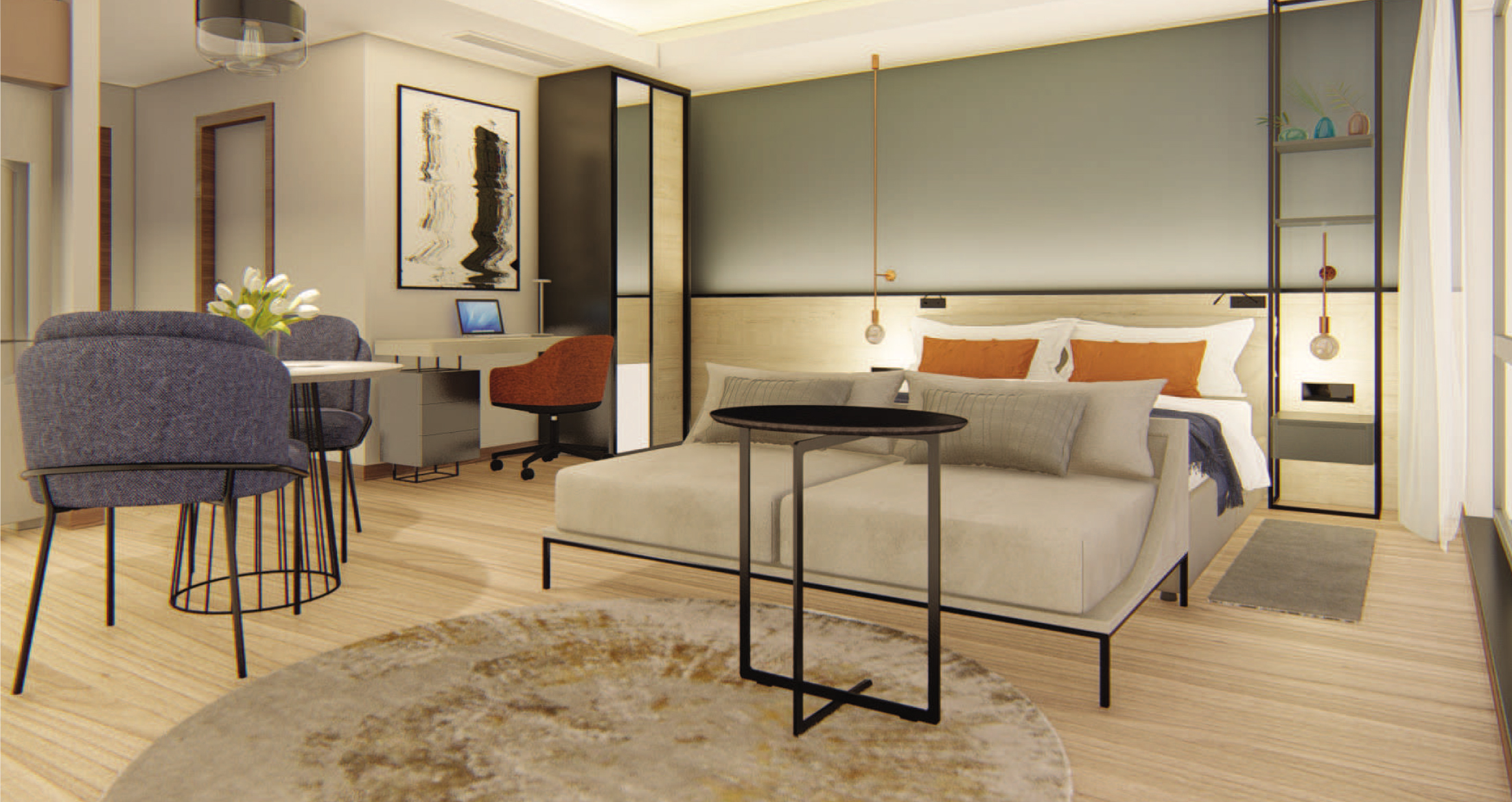 Hotel furniture suite