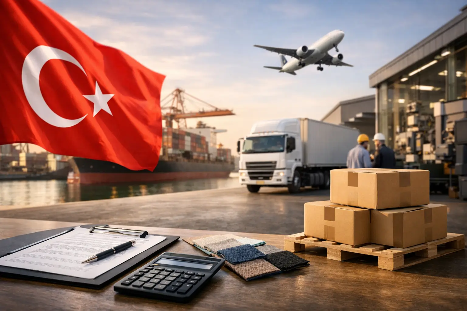 التوريد المباشر من المصانع التركية للشركات