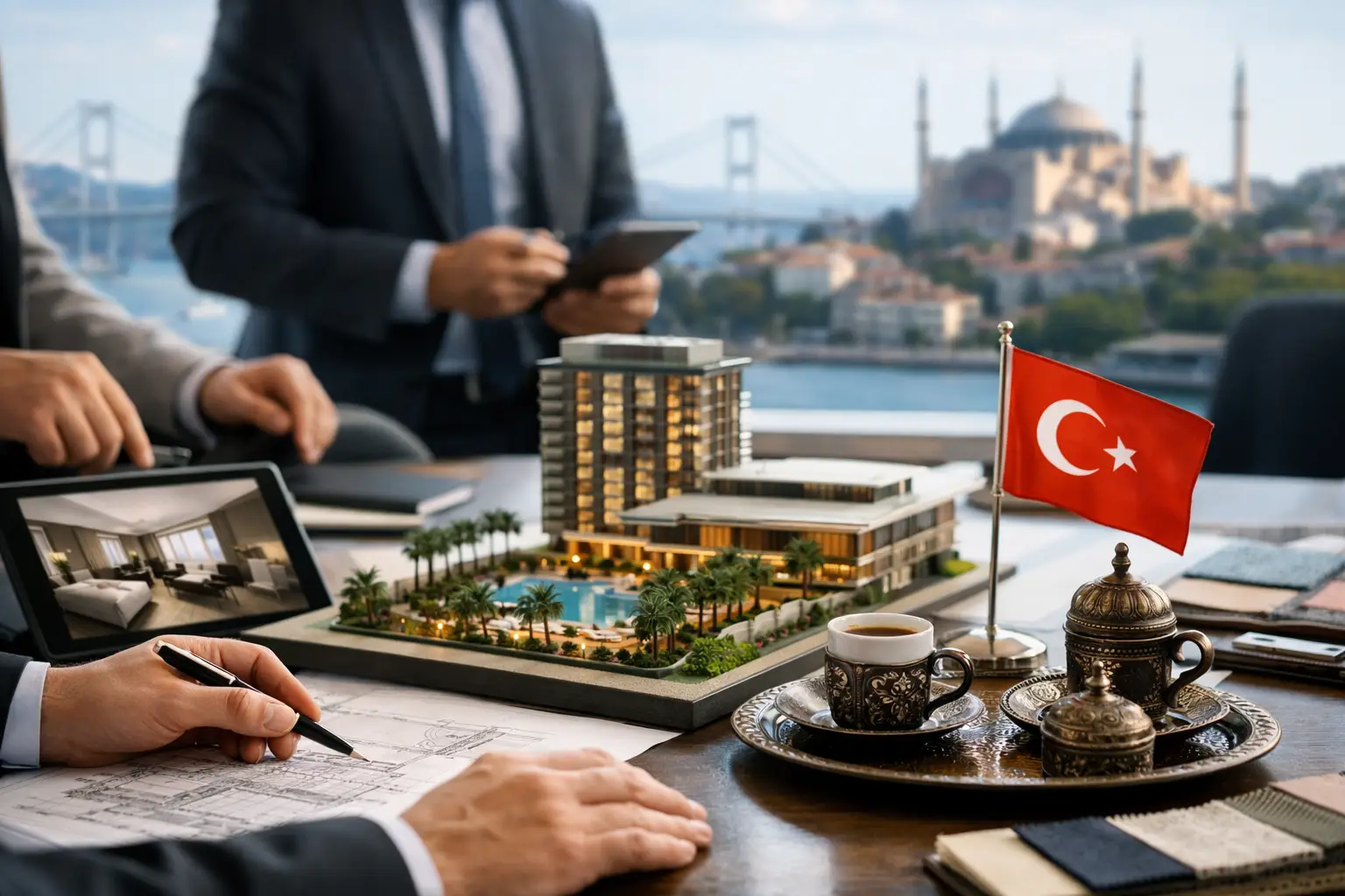 تجهيز مشاريع الفنادق من تركيا بذكاء