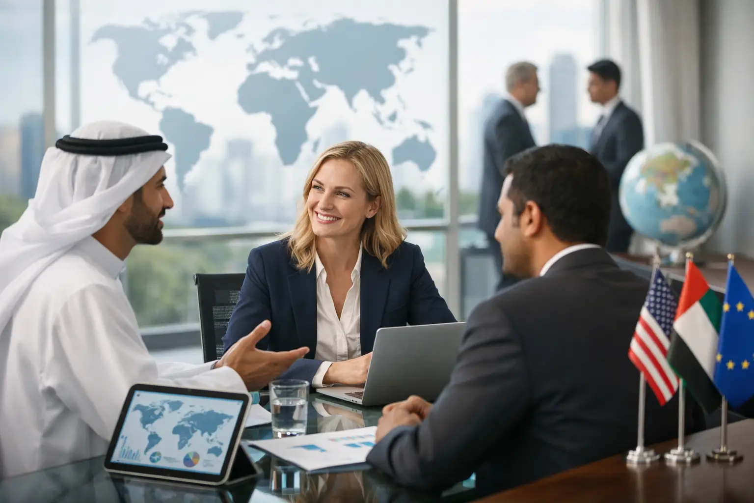 خدمات الاستشارات التجارية الدولية للمشاريع
