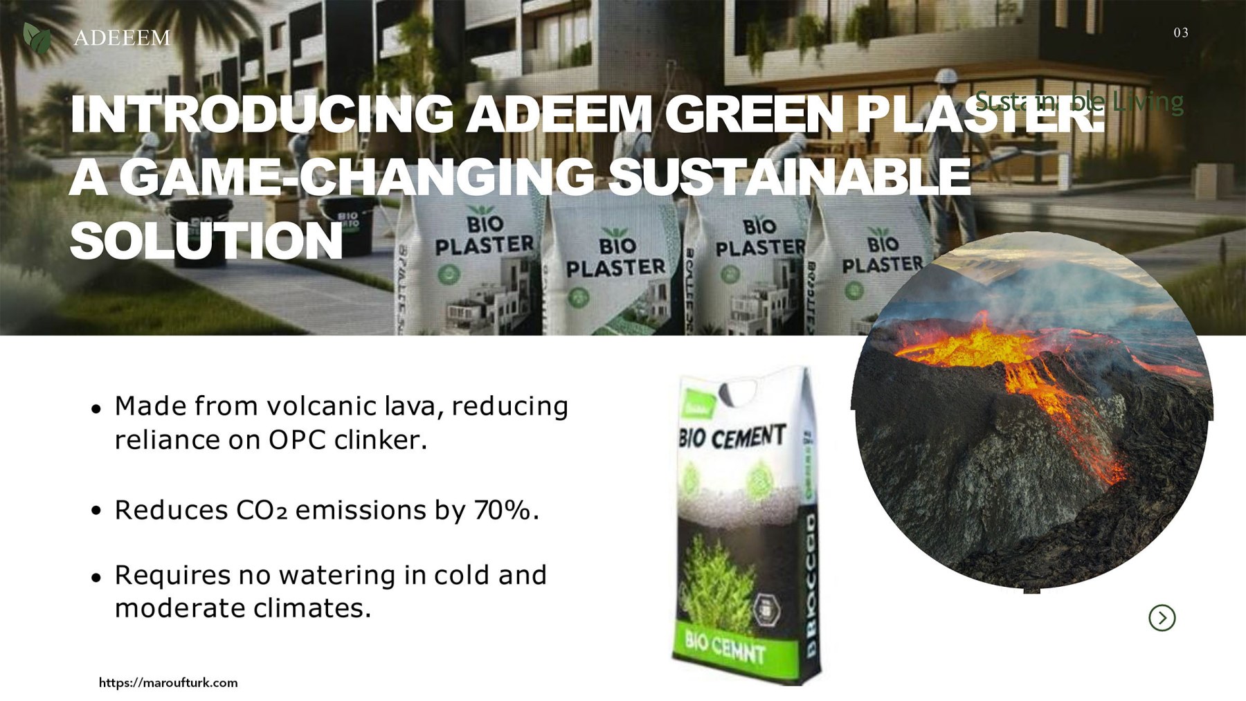 ADEEM Green Plaster