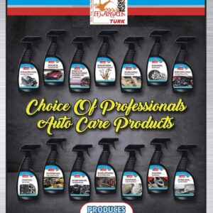 Original catalogue cover showing ALCON auto care products in trigger bottles