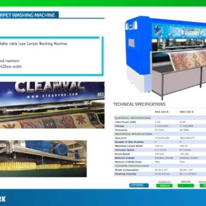 Carpet Cleaning Machine - Automatic Washing Machine