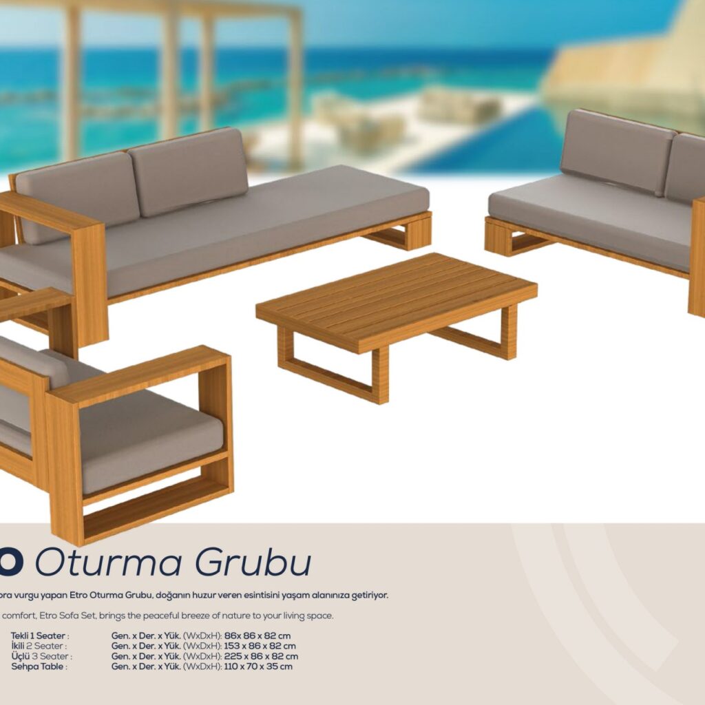 Outdoor Furniture - Marouf Türk