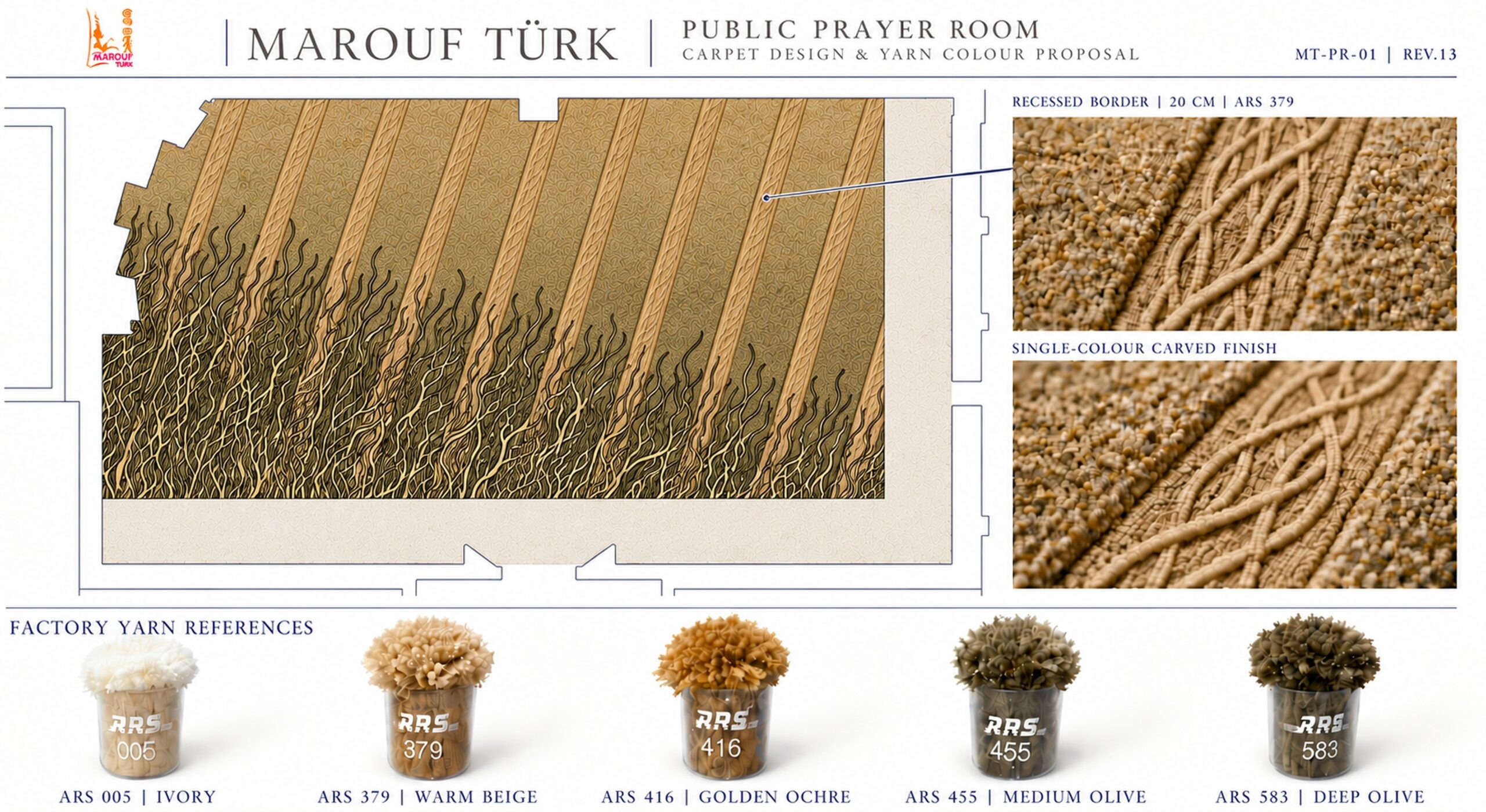 Mosque Carpets & Custom-Made Carpet