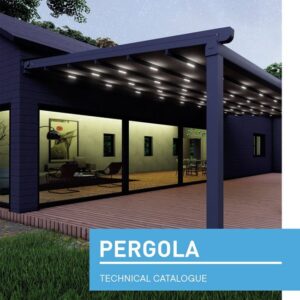 automatic pergola panoramic glass