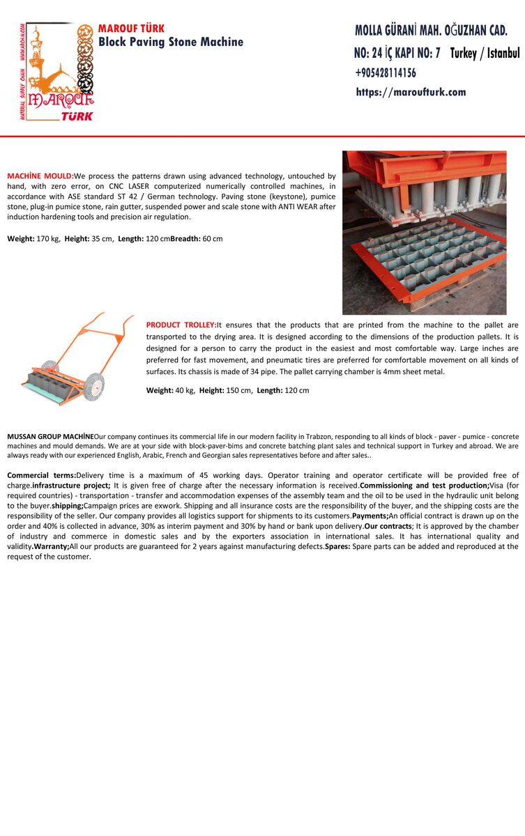 Block Paving Stone Machine catalogue image 2