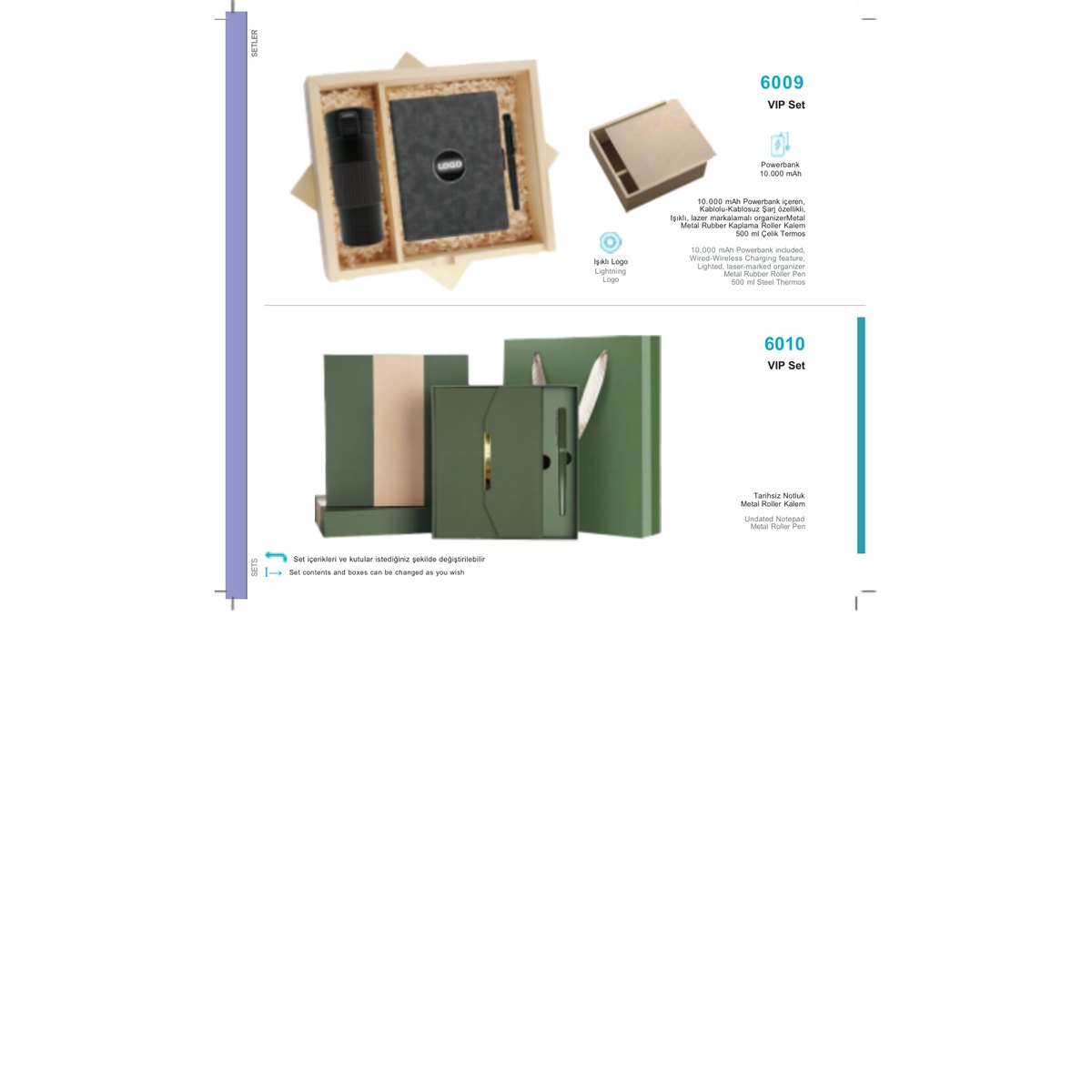 Corporate gift sets — catalogue page 6
