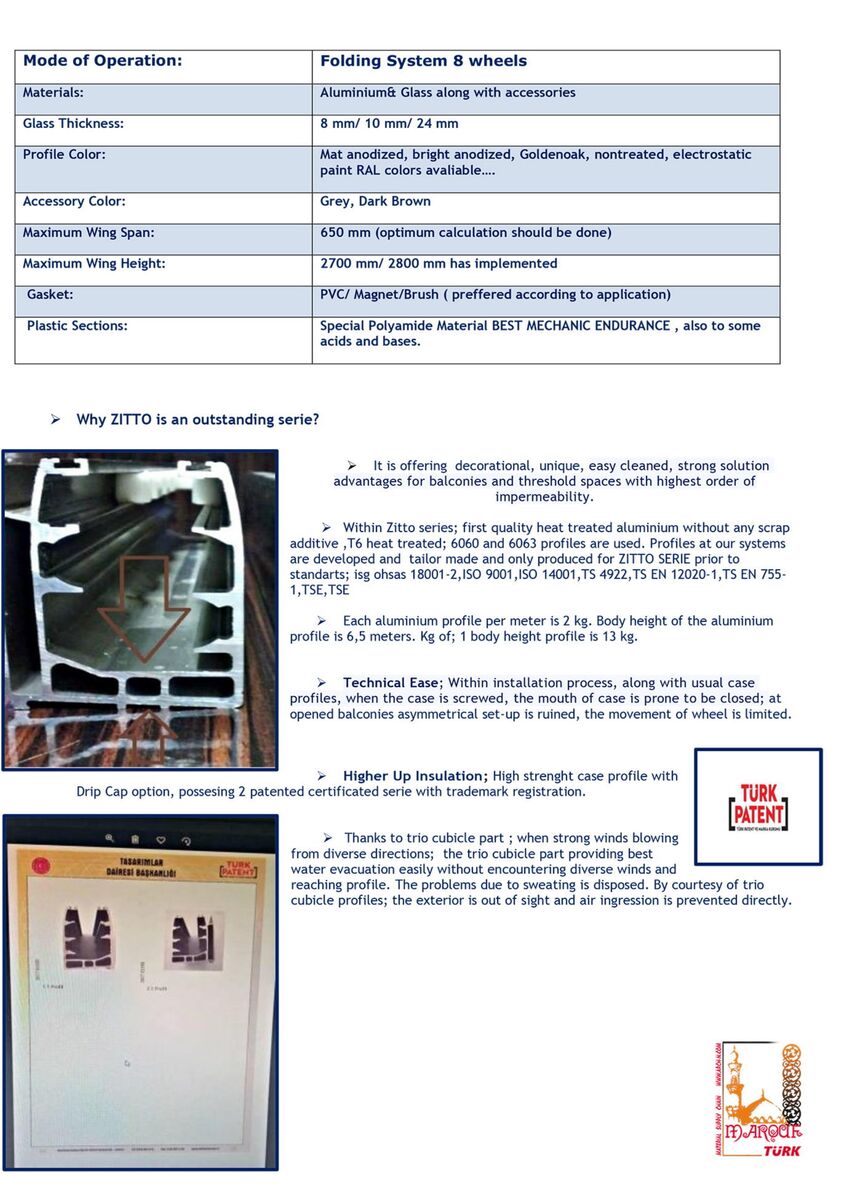 Folding Glass Systems catalogue image 1