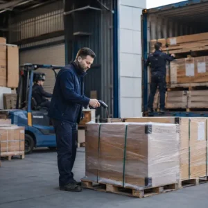China logistics shipment consolidation and international cargo coordination