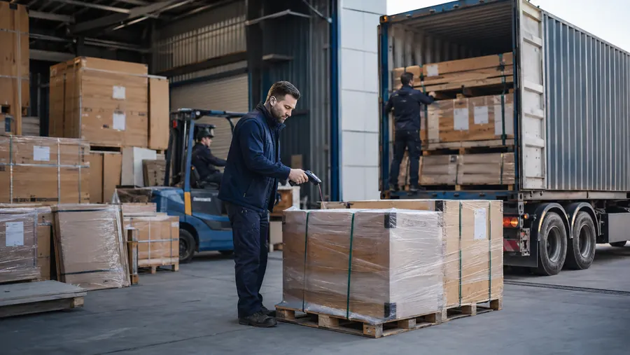 China logistics shipment consolidation and international cargo coordination
