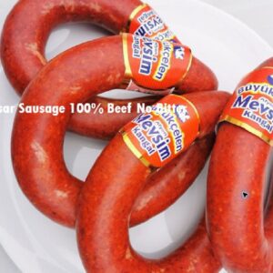 Turkish beef sausage products from the Marouf Türk catalogue